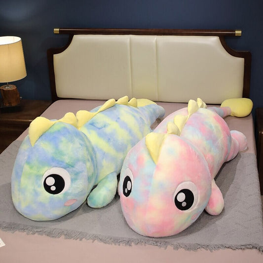 Galaxy Rainbow Pasco the Lizard Plushie