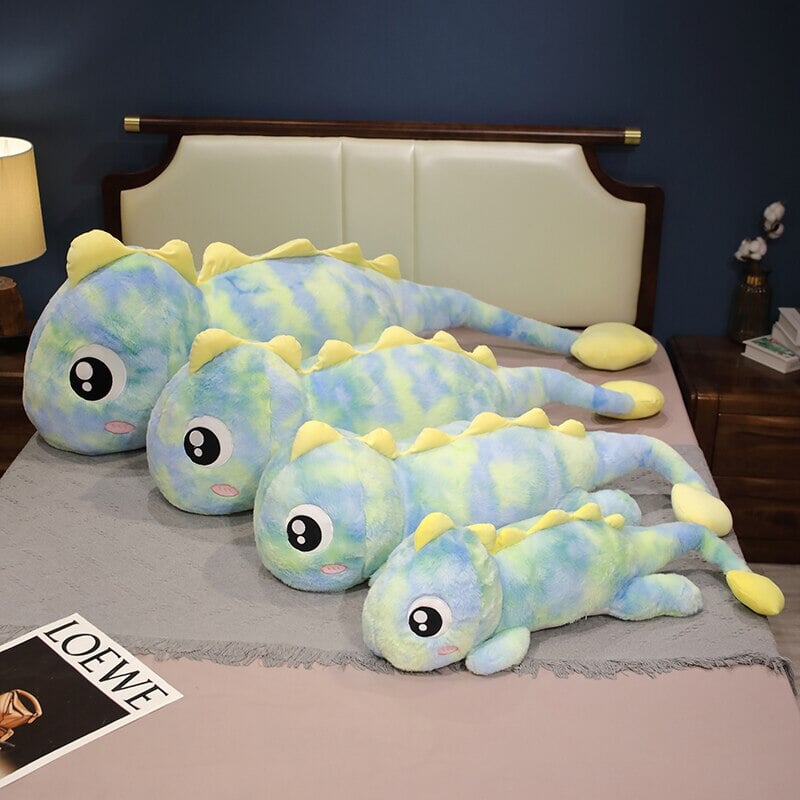 Galaxy Rainbow Pasco the Lizard Plushie