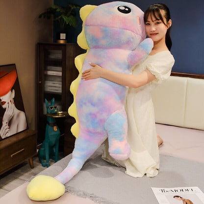 Galaxy Rainbow Pasco the Lizard Plushie