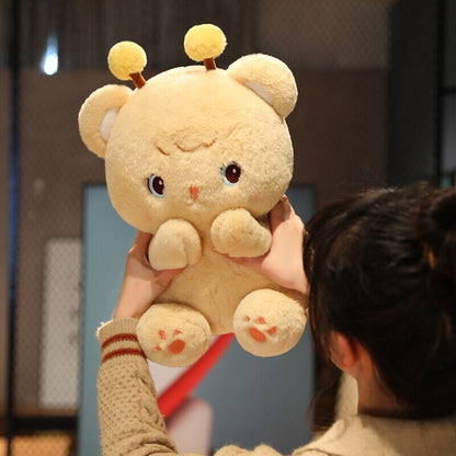 Gem the Bumble Bee Brown Bear Plushie
