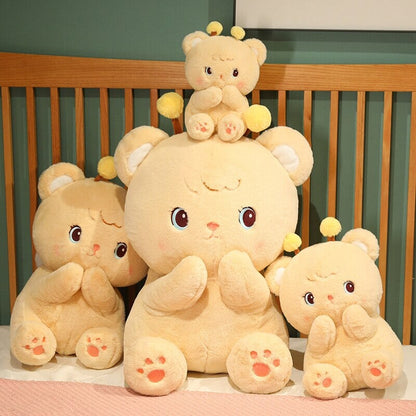 Gem the Bumble Bee Brown Bear Plushie