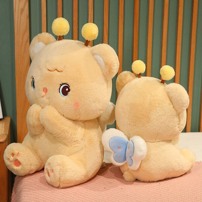 Gem the Bumble Bee Brown Bear Plushie
