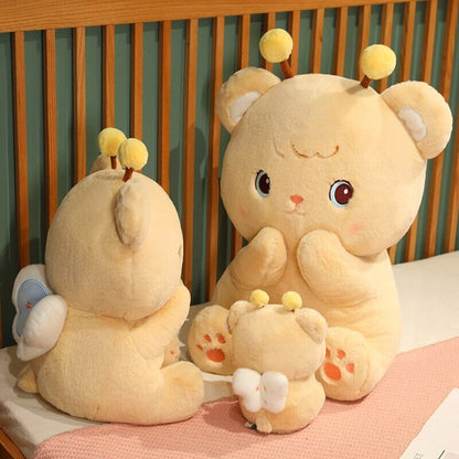 Gem the Bumble Bee Brown Bear Plushie