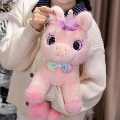 Gentle Rainbow Unicorn Plush