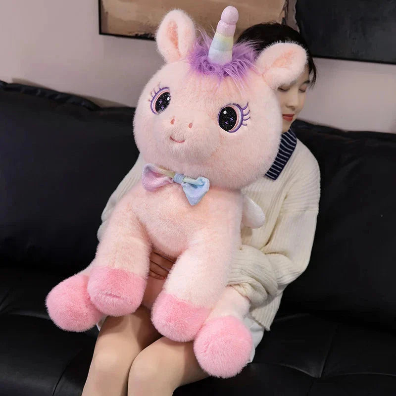 Gentle Rainbow Unicorn Plush
