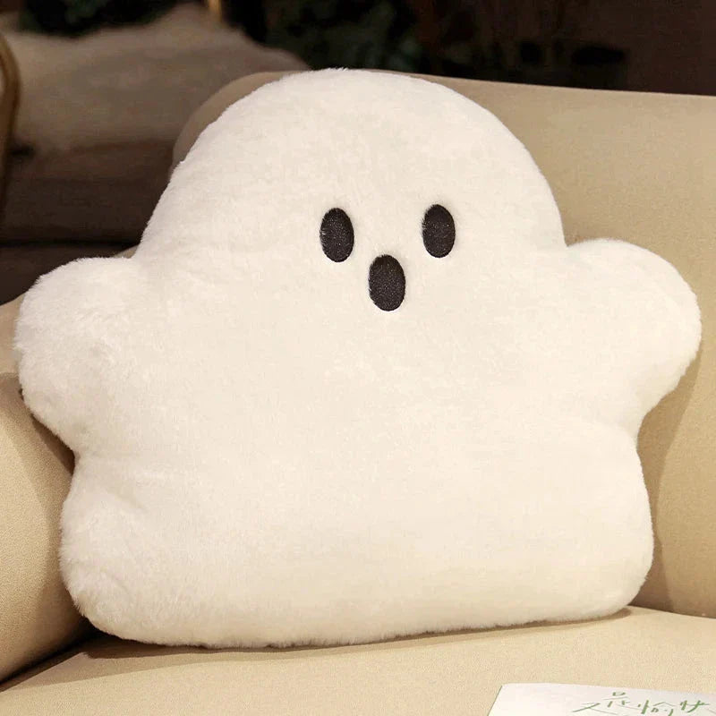 Ghost White Cloud Plush Pillow