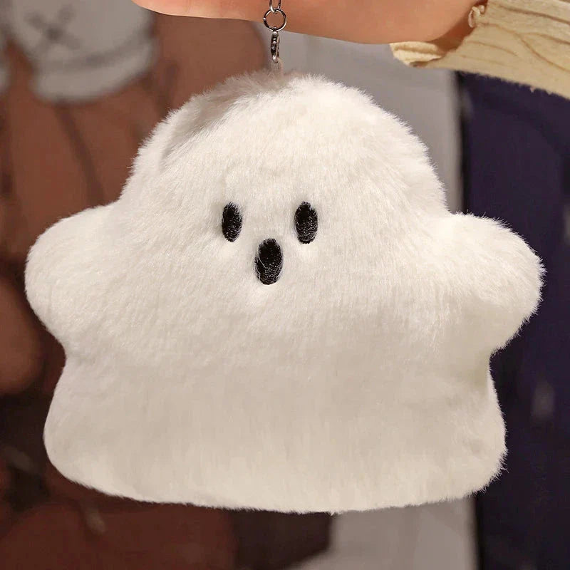 Ghost White Cloud Plush Pillow
