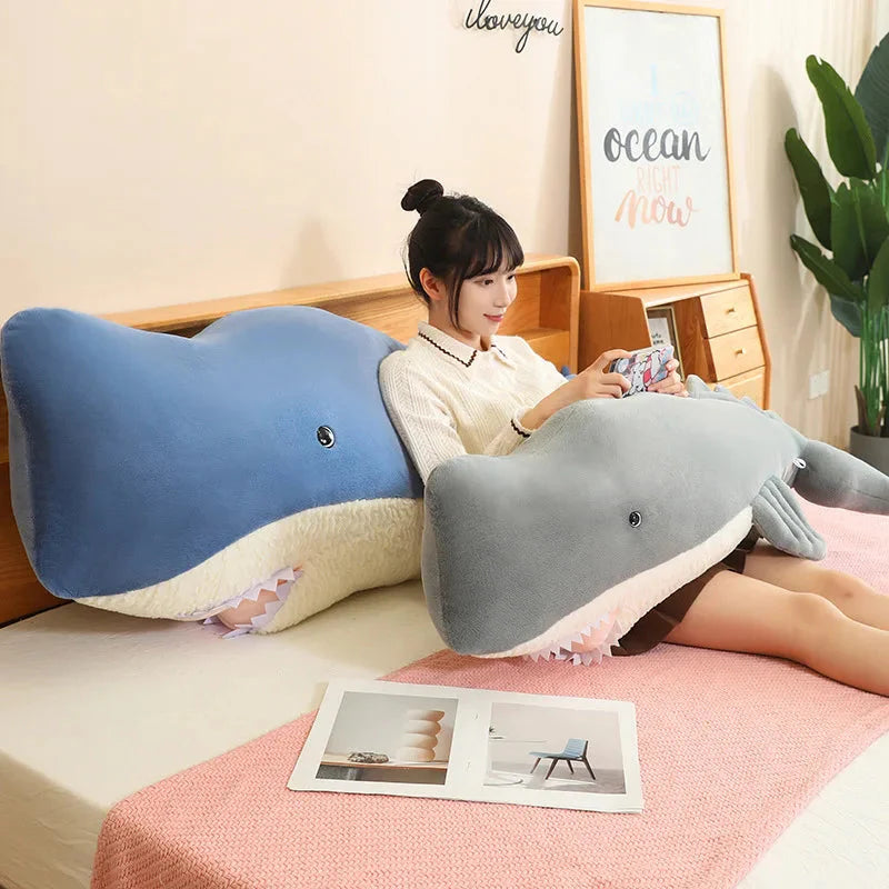 Giant Blue Gray Whale Plushies