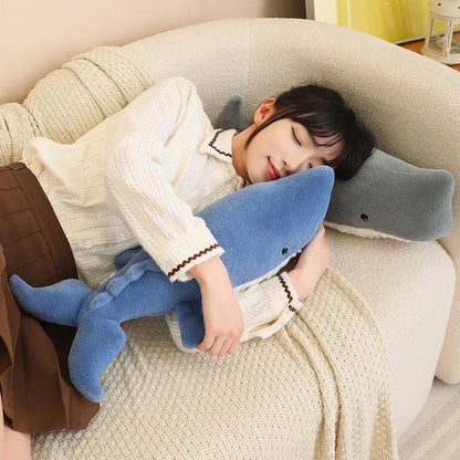 Giant Blue Gray Whale Plushies