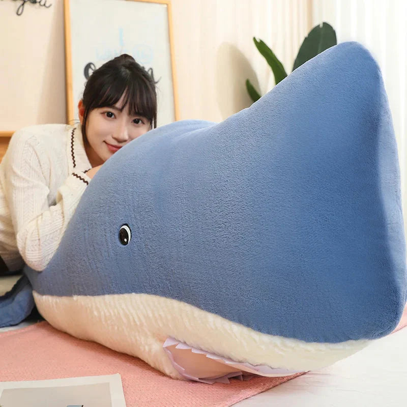 Giant Blue Gray Whale Plushies