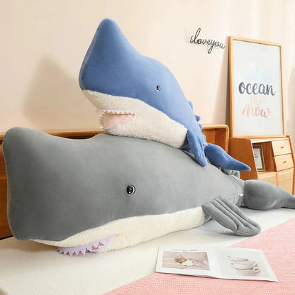 Giant Blue Gray Whale Plushies