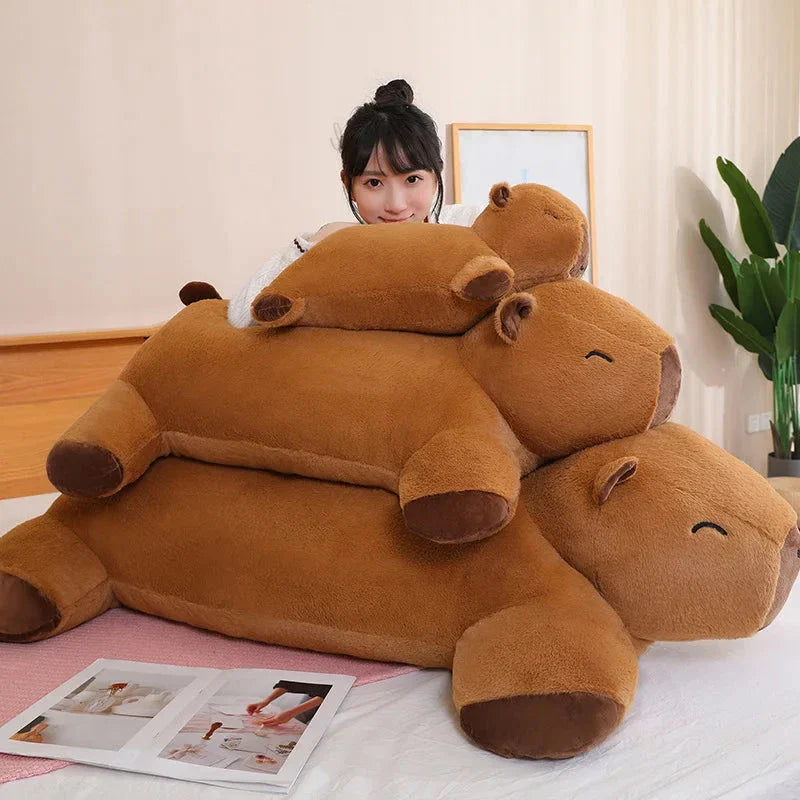 Giant Capybara Snuggle Buddy Plushies