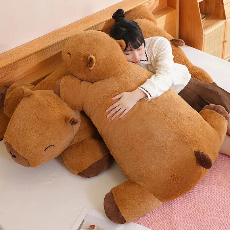 Giant Capybara Snuggle Buddy Plushies
