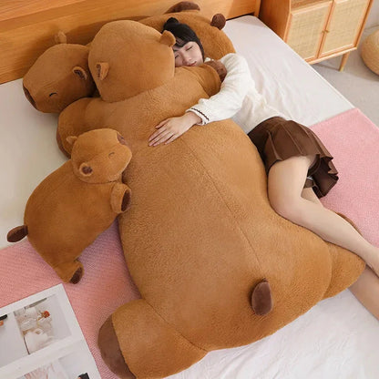 Giant Capybara Snuggle Buddy Plushies
