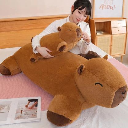 Giant Capybara Snuggle Buddy Plushies