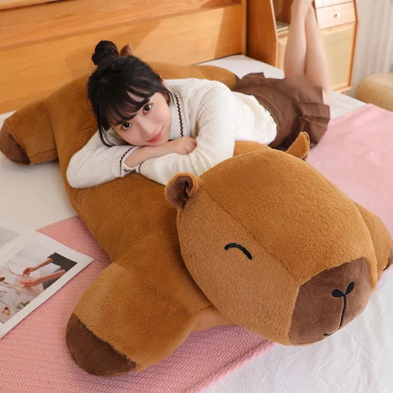 Giant Capybara Snuggle Buddy Plushies