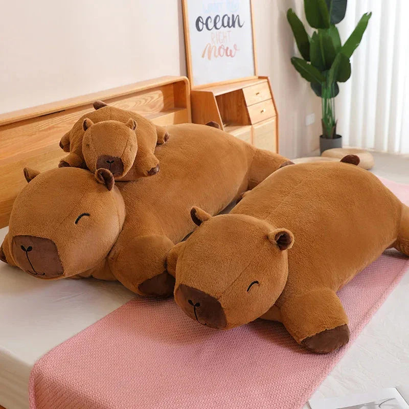 Giant Capybara Snuggle Buddy Plushies
