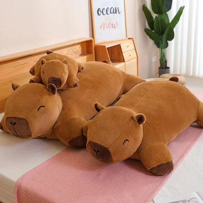 Giant Capybara Snuggle Buddy Plushies
