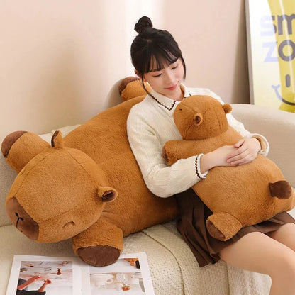 Giant Capybara Snuggle Buddy Plushies