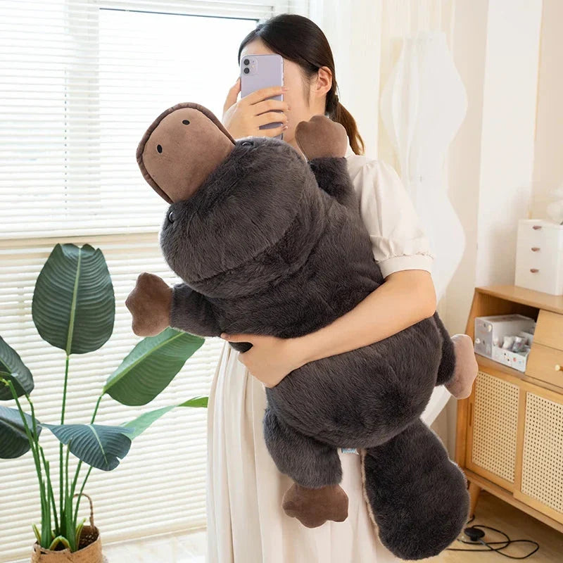 Giant Fluffy Platypus Plushie