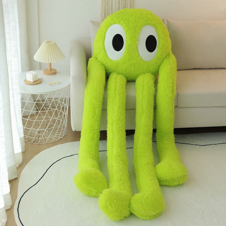 Giant Fuzzy 4 Legged Octopus Plushie