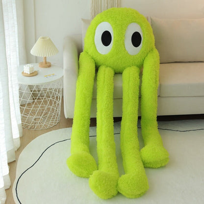 Giant Fuzzy 4 Legged Octopus Plushie