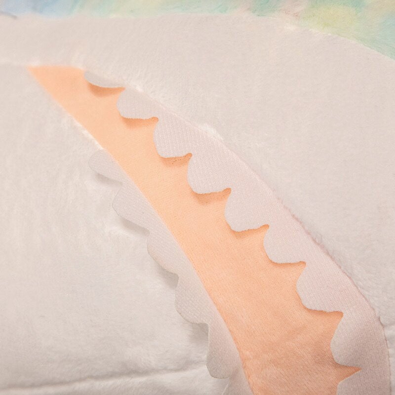 Giant Fuzzy Galaxy Shark Plushies