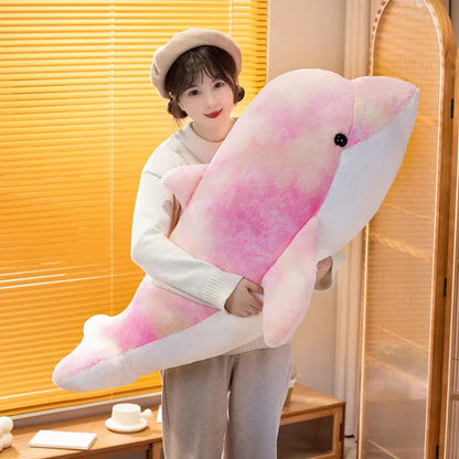 Giant Galaxy Dolphin Plushie