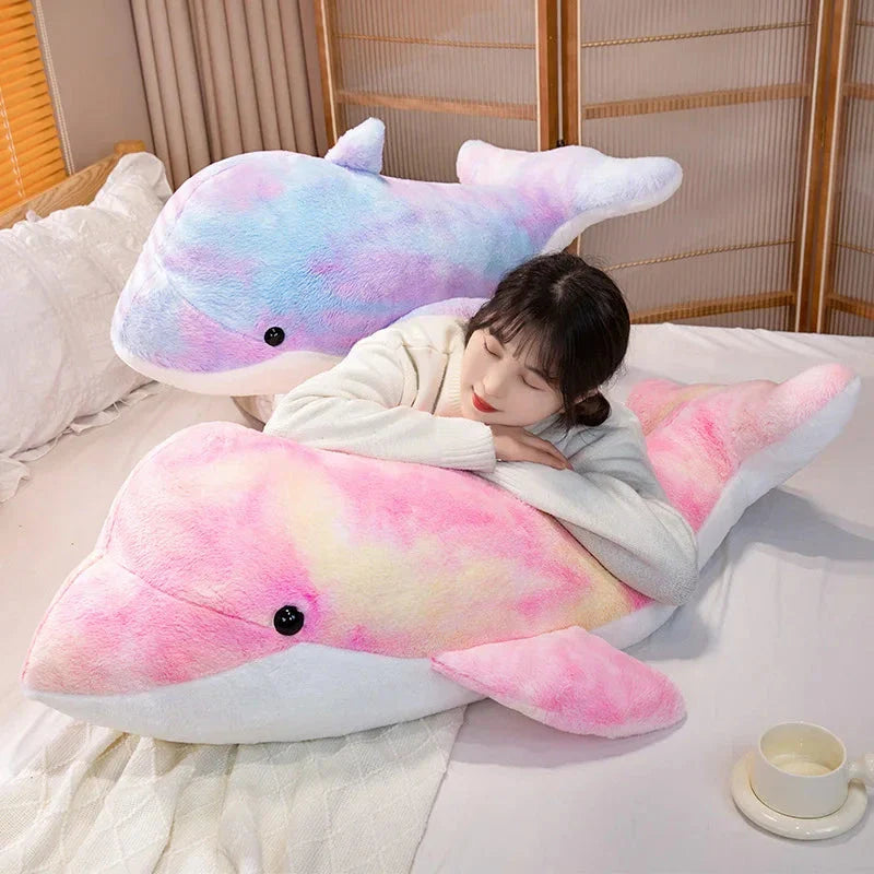 Giant Galaxy Dolphin Plushie