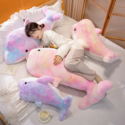 Giant Galaxy Dolphin Plushie