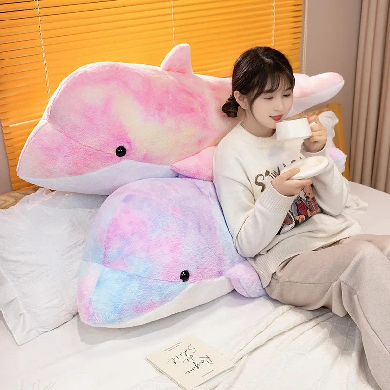 Giant Galaxy Dolphin Plushie