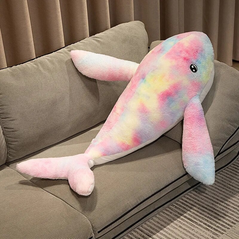 Giant Galaxy Fluffy Whale Plushie