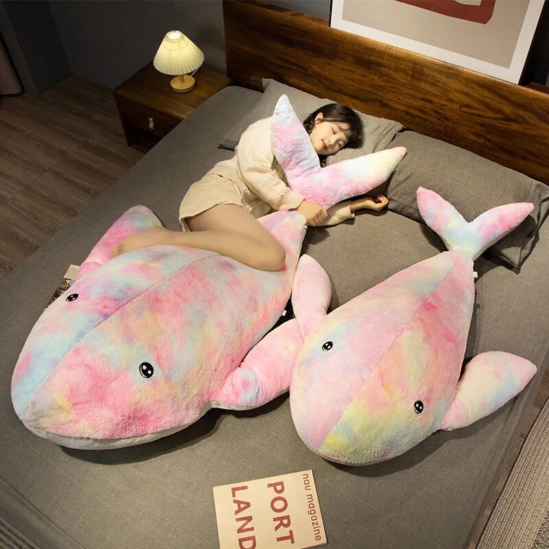 Giant Galaxy Fluffy Whale Plushie