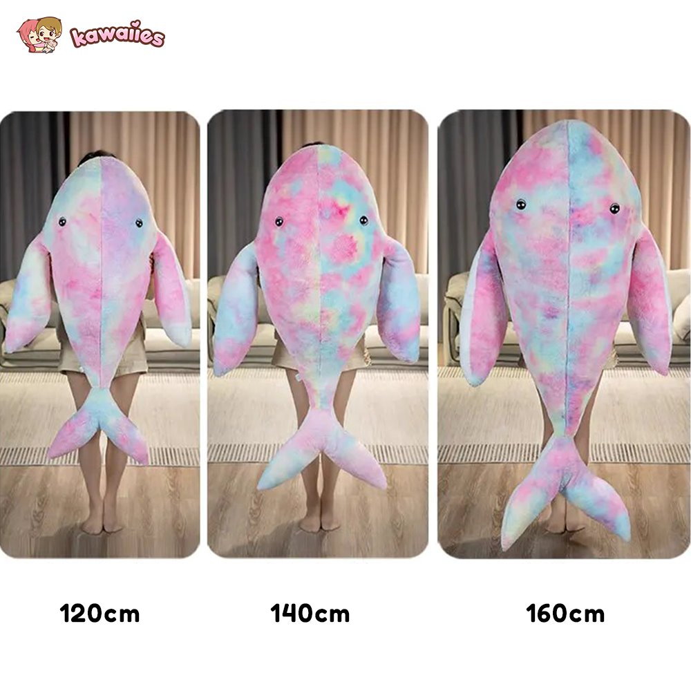 Giant Galaxy Fluffy Whale Plushie