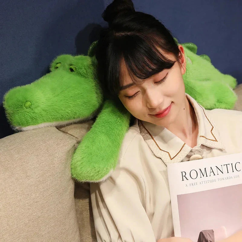 Giant Green Crocodile Plushies