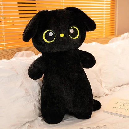 Giant Kawaii Ginger Black Gray Doll-Shape Dog Plushies