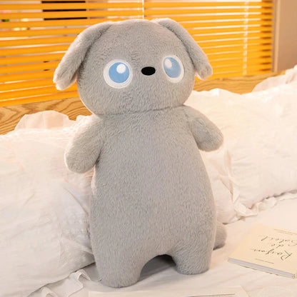 Giant Kawaii Ginger Black Gray Doll-Shape Dog Plushies