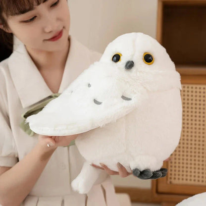 Giant White Owl Plush