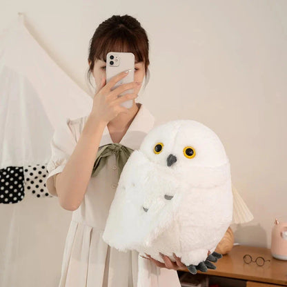 Giant White Owl Plush