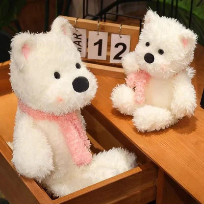 Giant White West Highland Dog Plushie