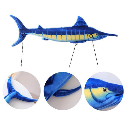 Giant Yellowfin Tuna Plushies