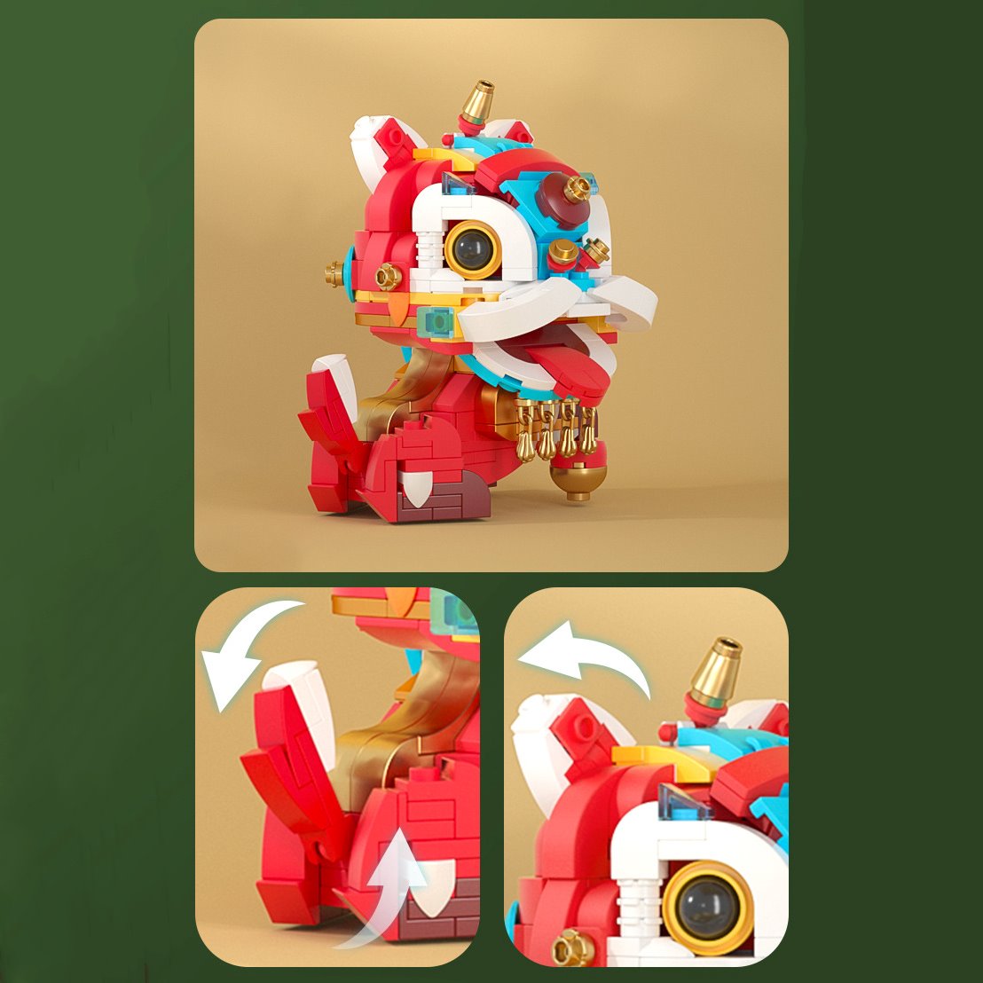 Good Fortune Lucky Cute Creatures Micro Building Blocks