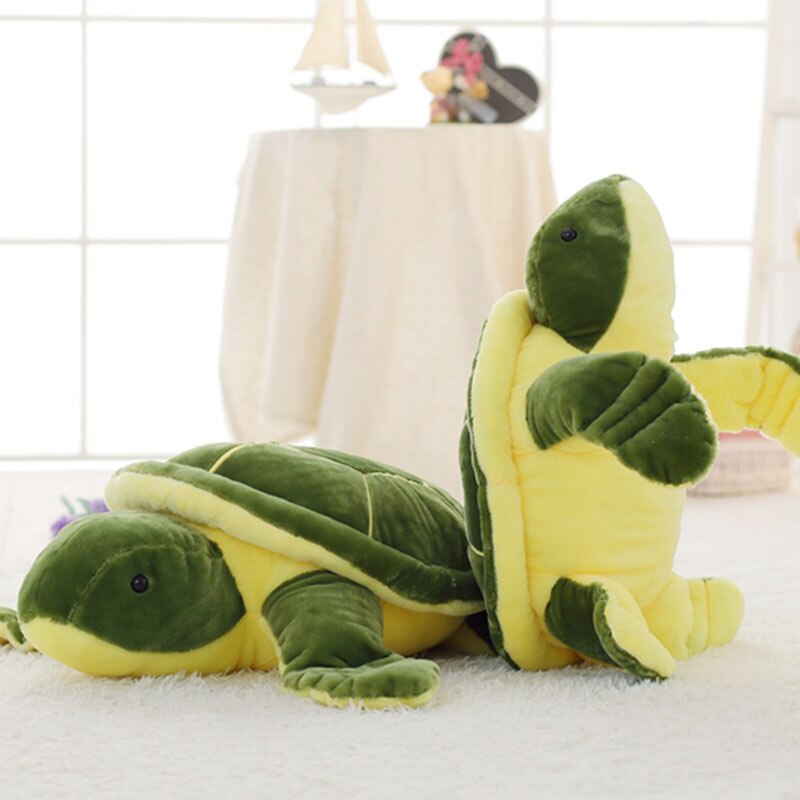 Green Chonky Kawaii Sea Turtle Plushie