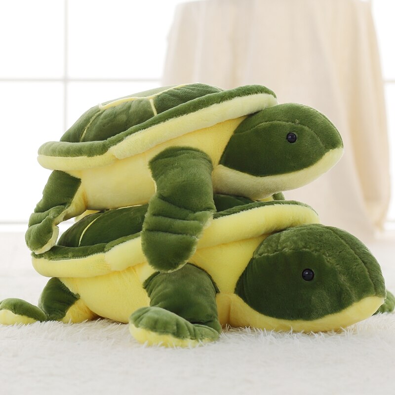 Green Chonky Kawaii Sea Turtle Plushie