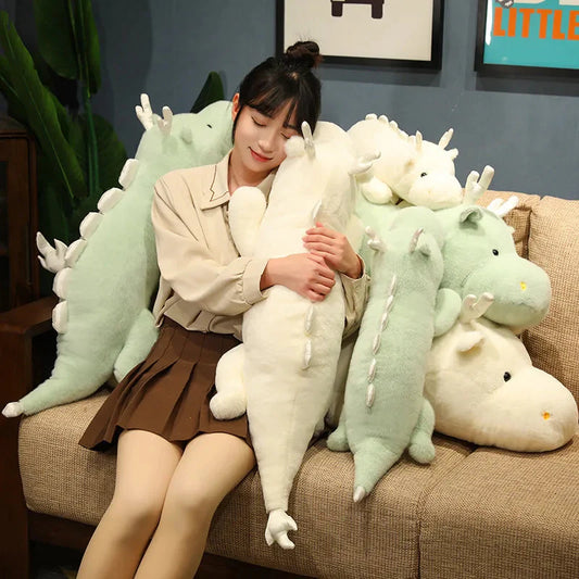 Haku the Long Fluffy Dragon Plushies