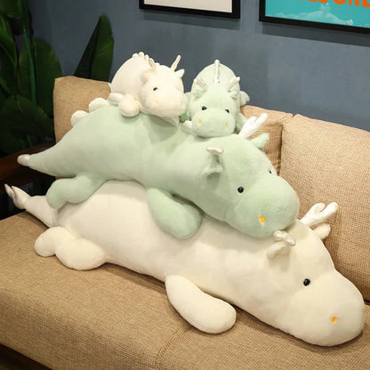 Haku the Long Fluffy Dragon Plushies