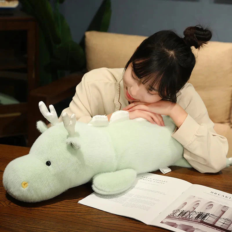 Haku the Long Fluffy Dragon Plushies