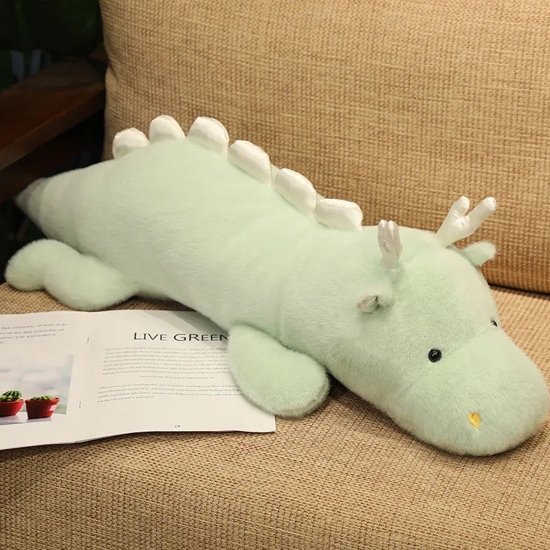 Haku the Long Fluffy Dragon Plushies