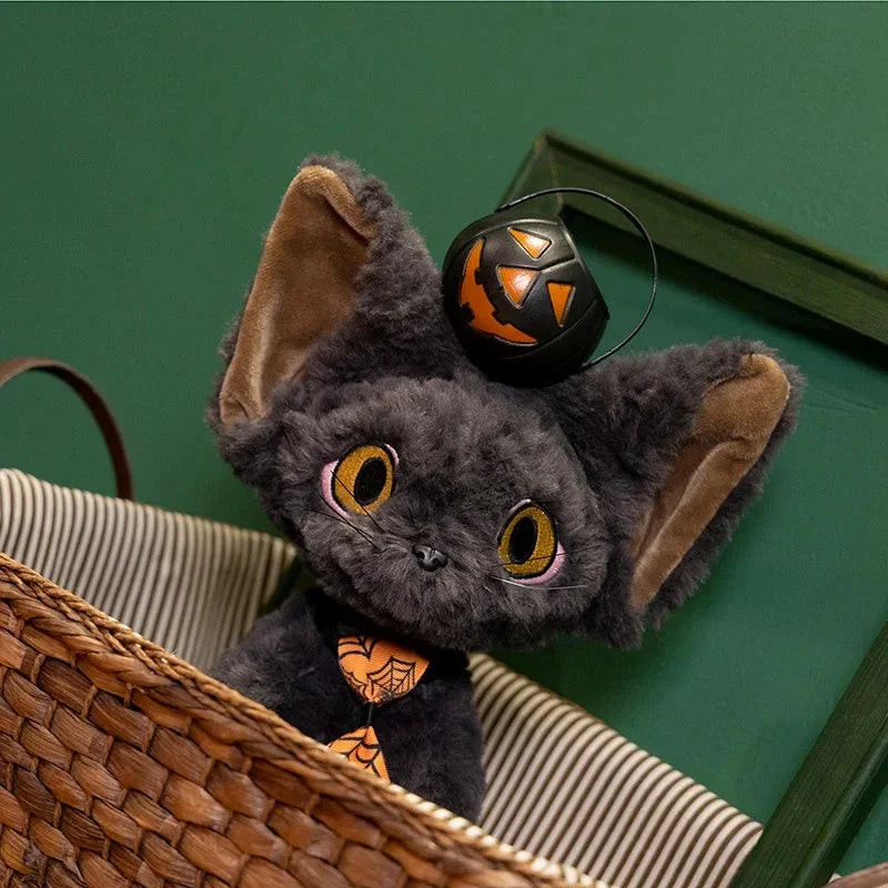Halloween Black Witch Cat Plushies