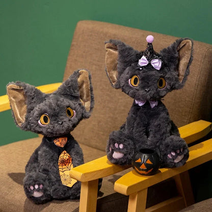 Halloween Black Witch Cat Plushies